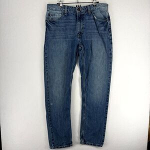 Tommy Hilfiger Classic Straight Jeans Mens Blue Denim Size 32x34